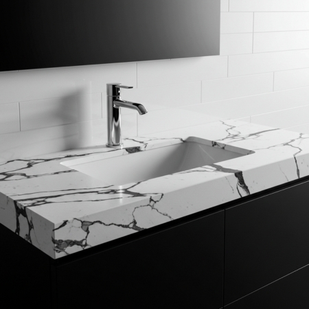 bathroom countertop installation
