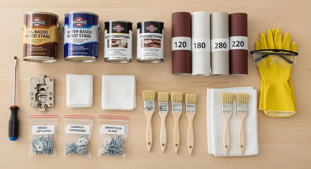 staining material