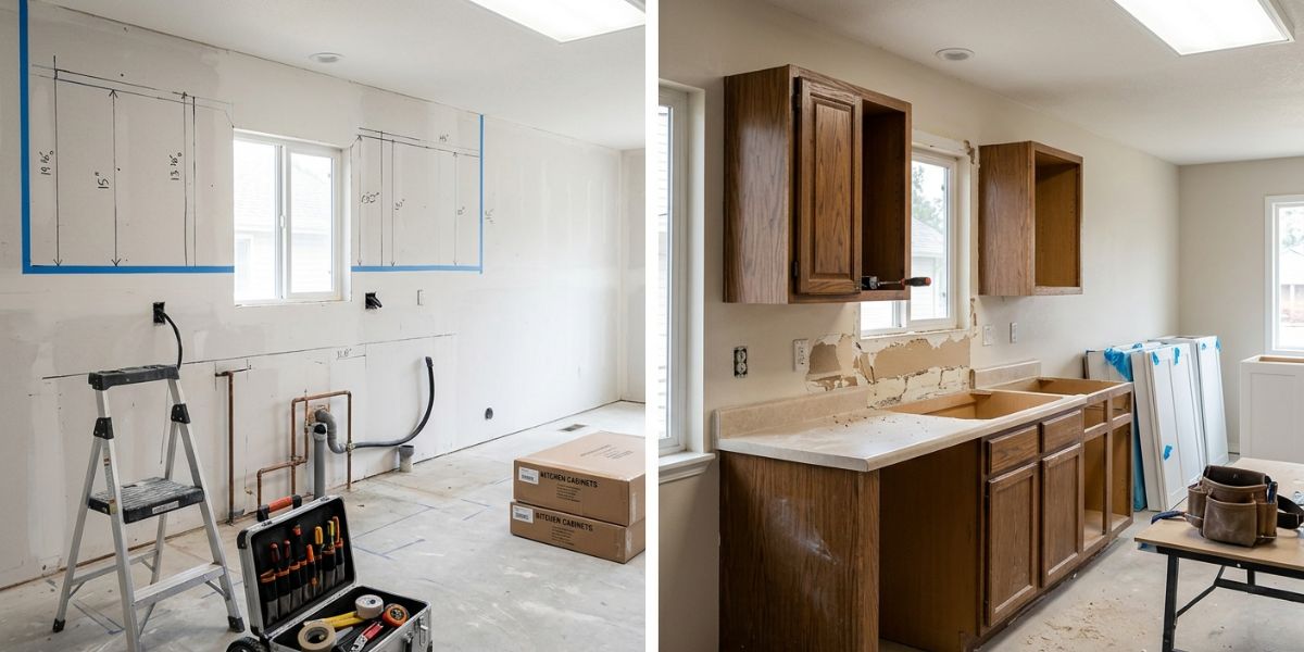 Cabinet installation vs cabinet replacement in Glendora CA — Glendora Kitchens